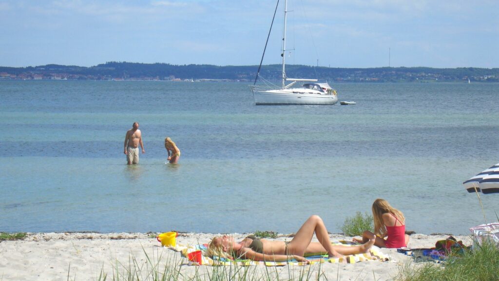 Ahl Strand på Djursland