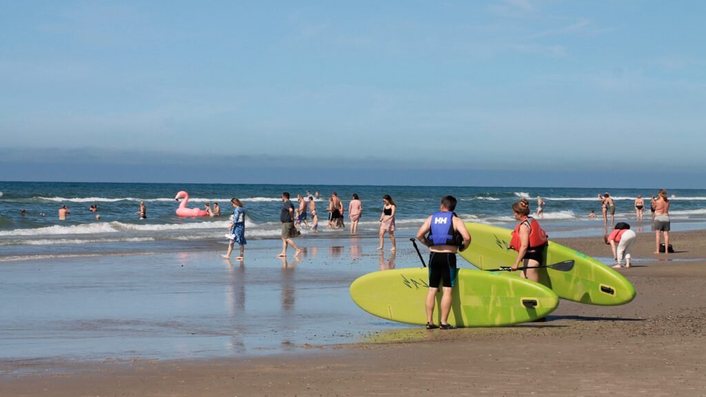 Blokhus Strand i Jammerbugten