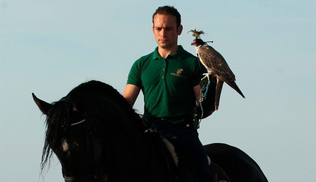 Fugleshow på Eagleworld