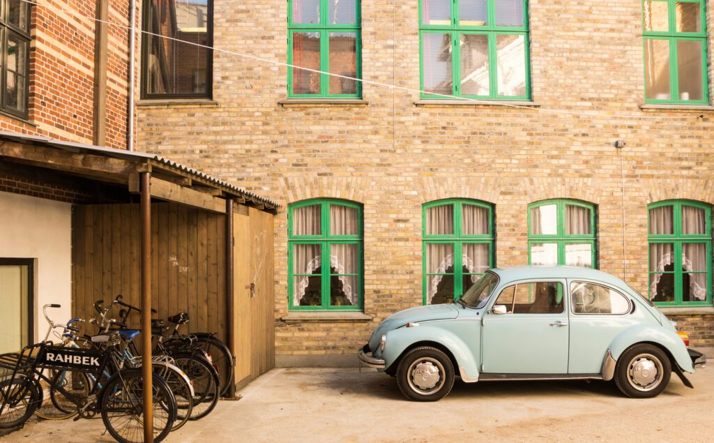 Volkswagen i Den Gamle By i Aarhus