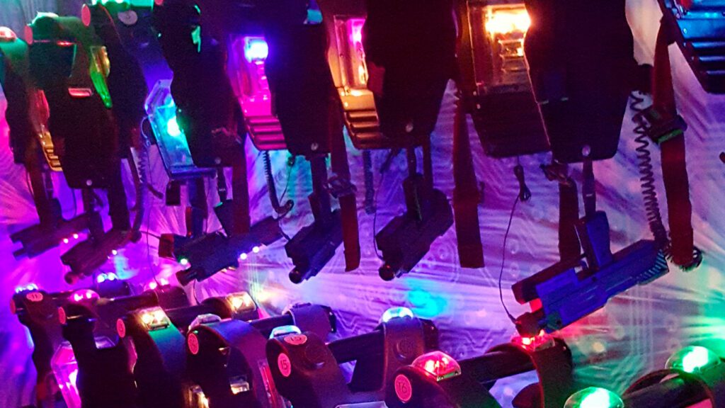 Lasergame i Action House Løkken