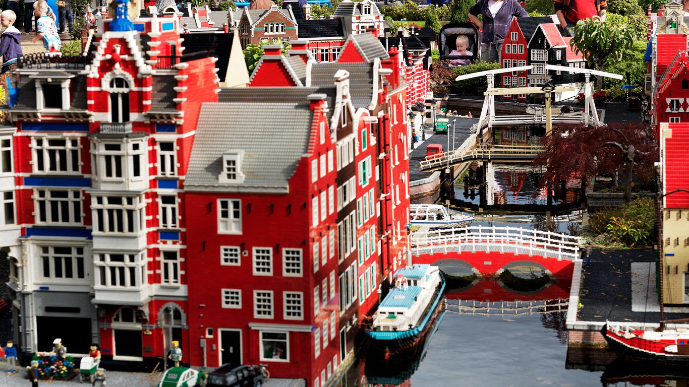 Legoland i Billund - attraksjoner i Vestjylland