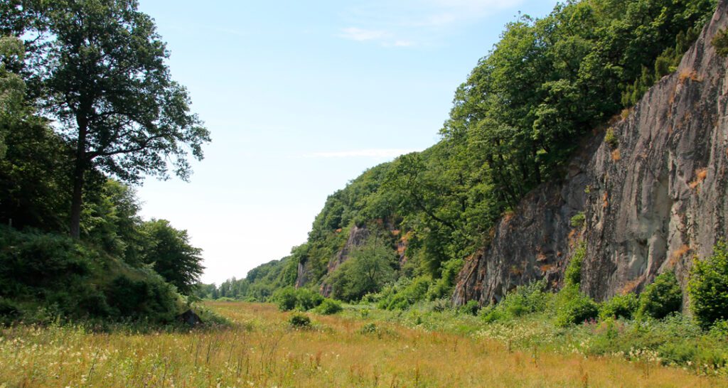 Klippe ved Ekkodalen