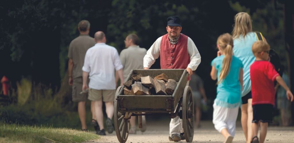 mann i Den Fynske Landsby