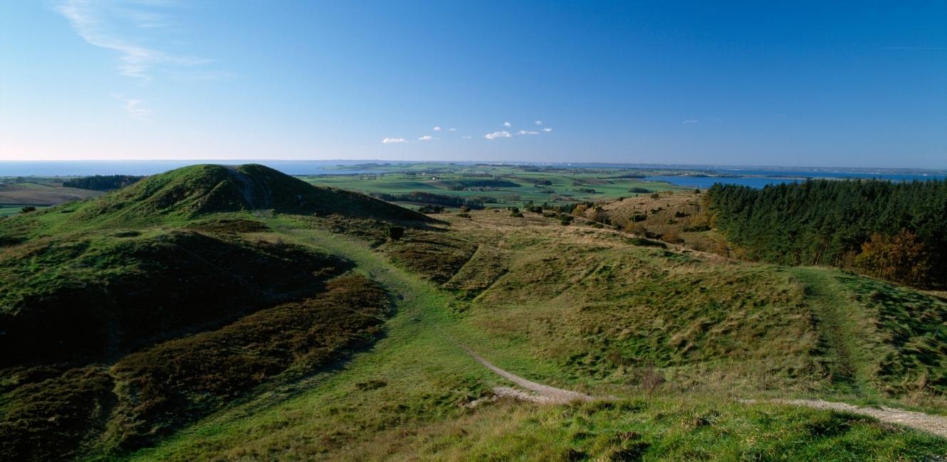 Mols Bjerge - Panoramafoto af nationalparken
