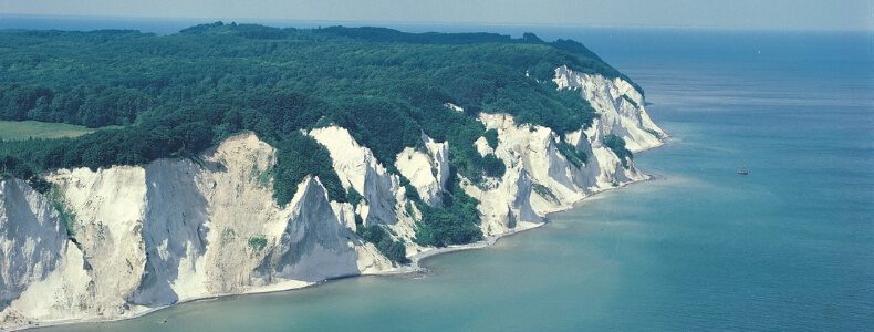 Møns klint fra oven