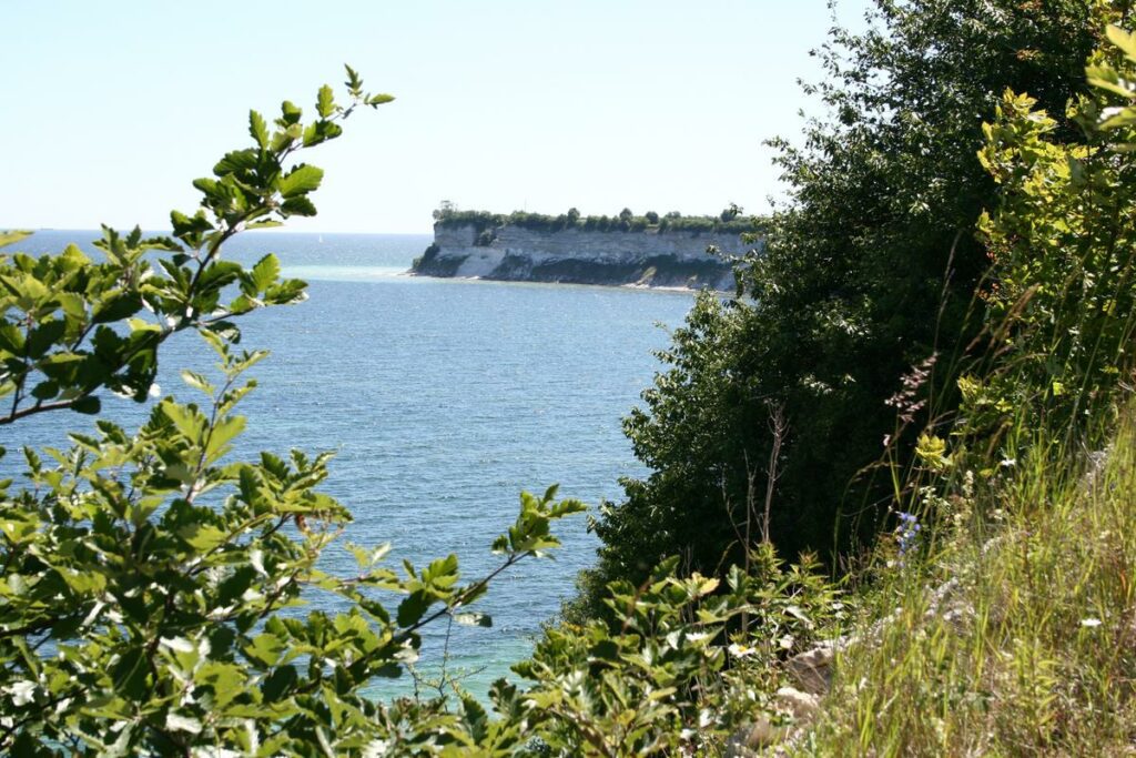 Udsigt over Stevns Klint