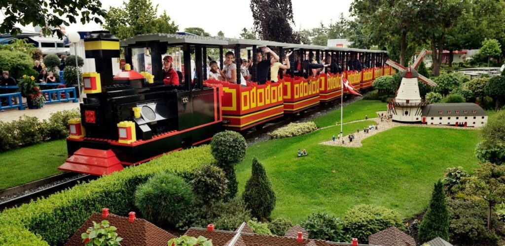 Tog i Legoland