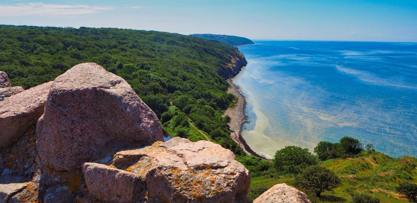 Utsikt fra hammershus