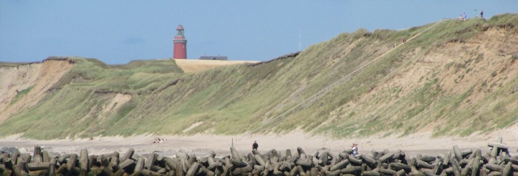 Fyrtårn på Jernkysten i Vestjylland