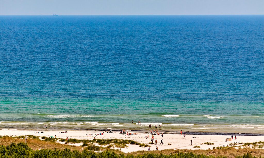 Dueodde Strand på Bornholm
