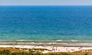 Dueodde Strand på Bornholm