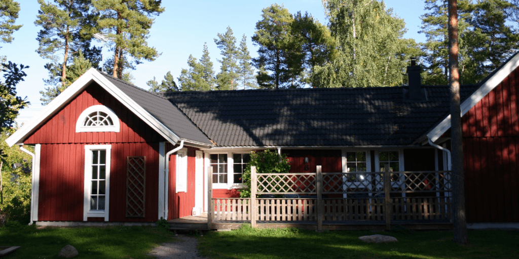 Feriehus på Öland i Sverige