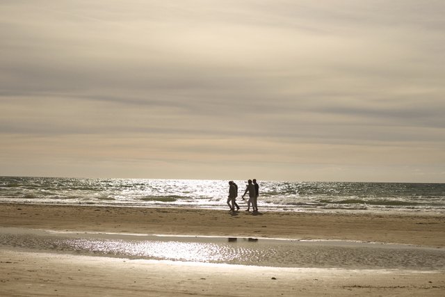 Strand ved Vedersø i Vestjylland