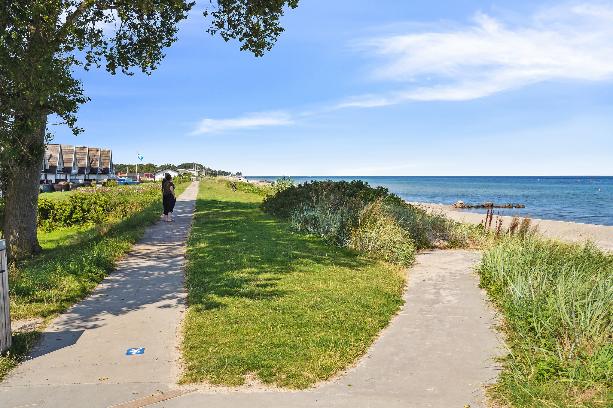 Stisystemer på Hasmark Strand